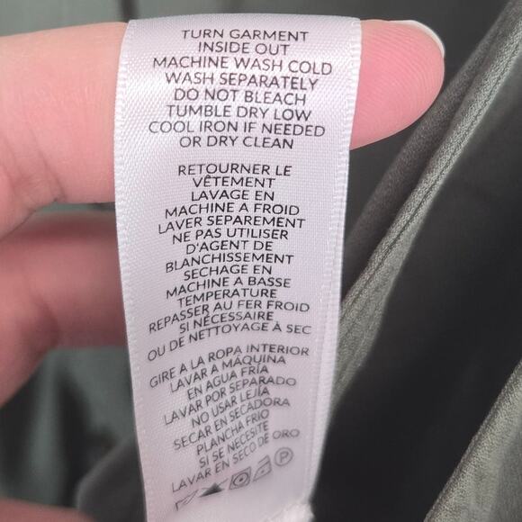 Splendid Helena Crop Jumpsuit Moss XL Moss Green Lagenlook Soft Lightweight NWT - Picture 9 of 16